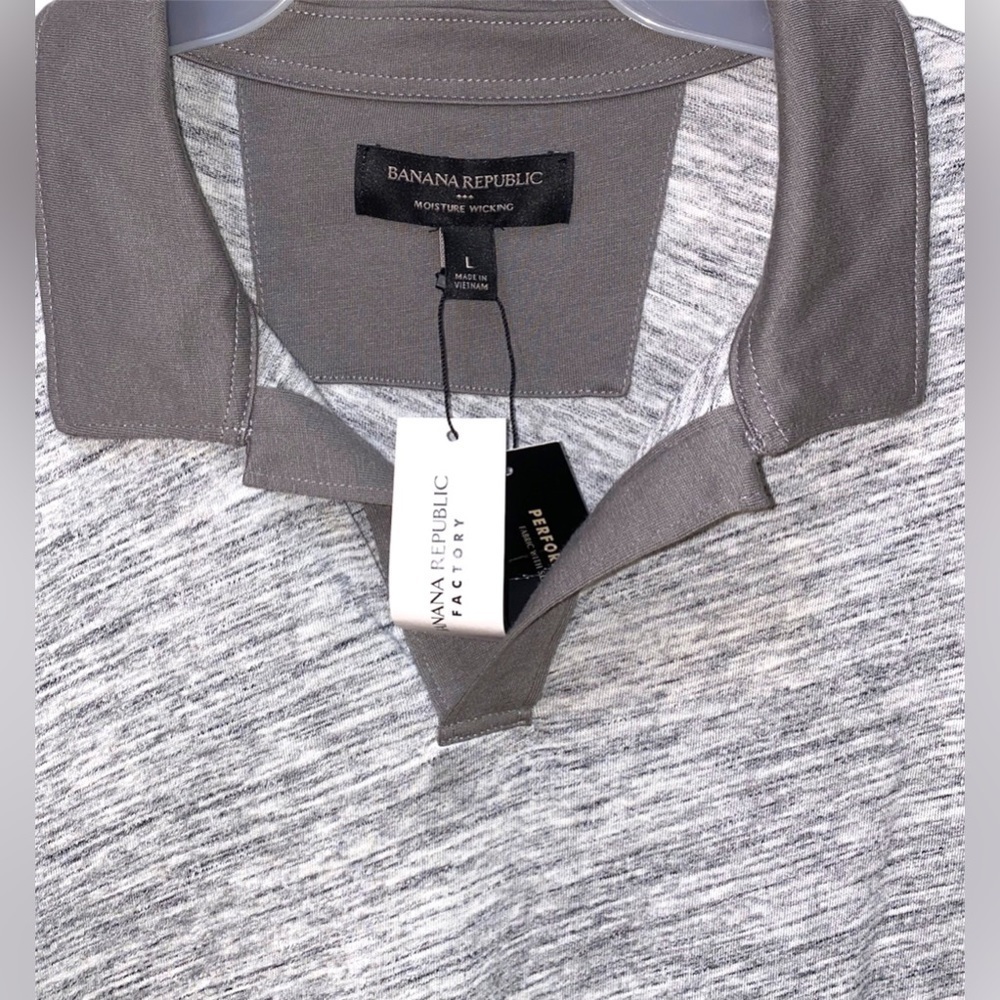 Men’s Banana Republic performance Shirt LG
